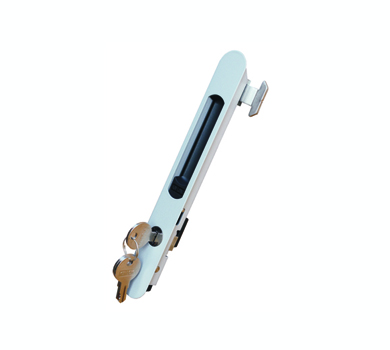 Sliding door lock-single side