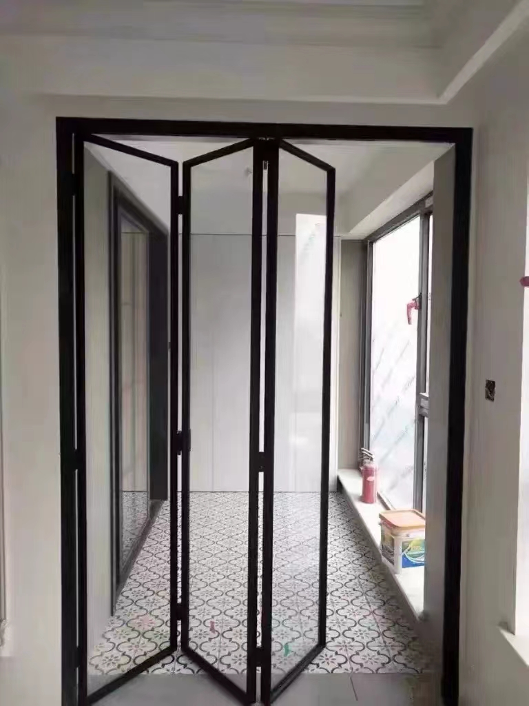 Aluminum doors